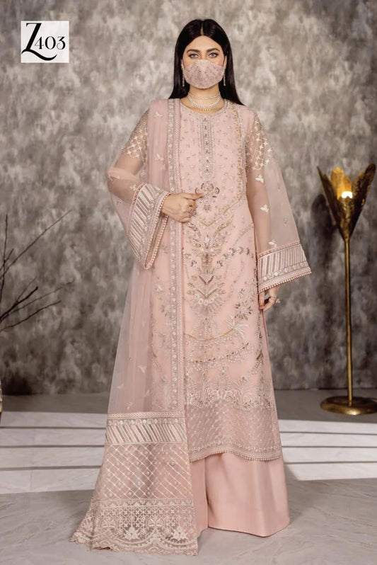 Zarsha Diamond Luxury Handmade Collection 2025 By Flossie (Z-403)