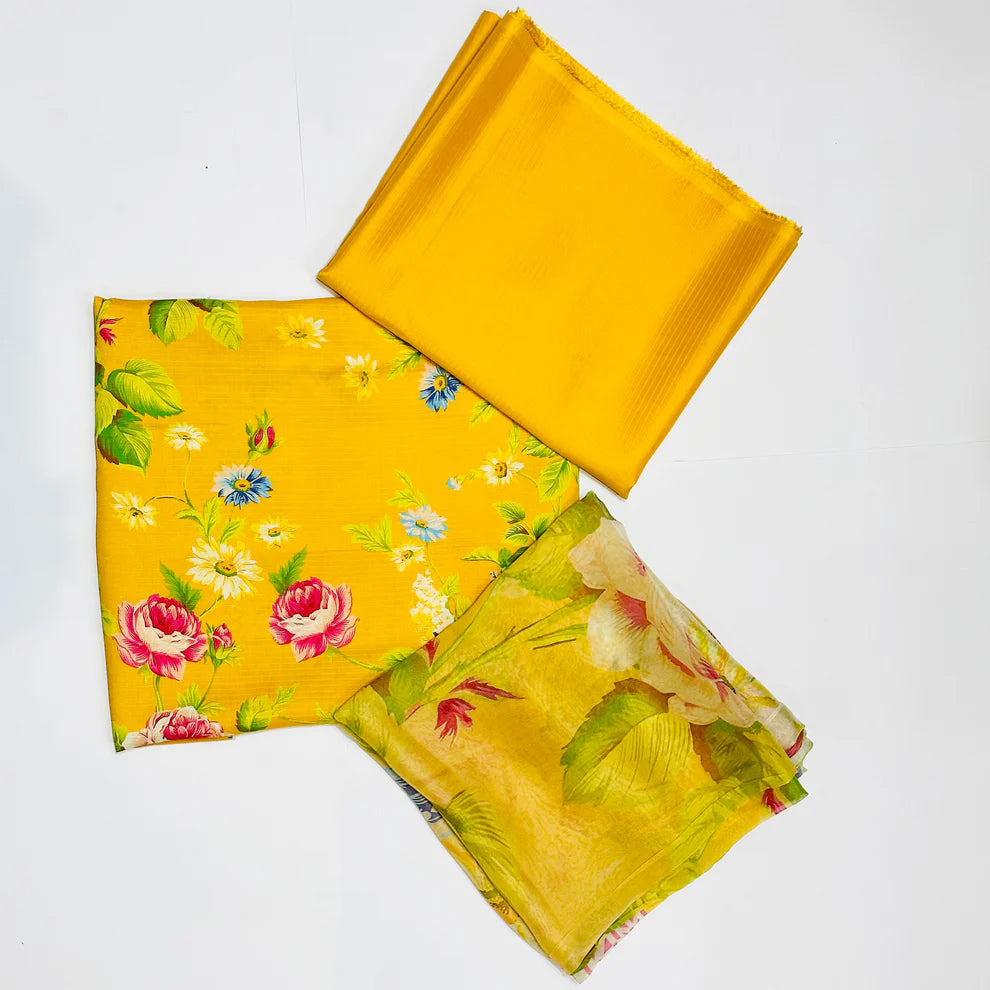 Ladies Viscose 3 Piece Suit V-01