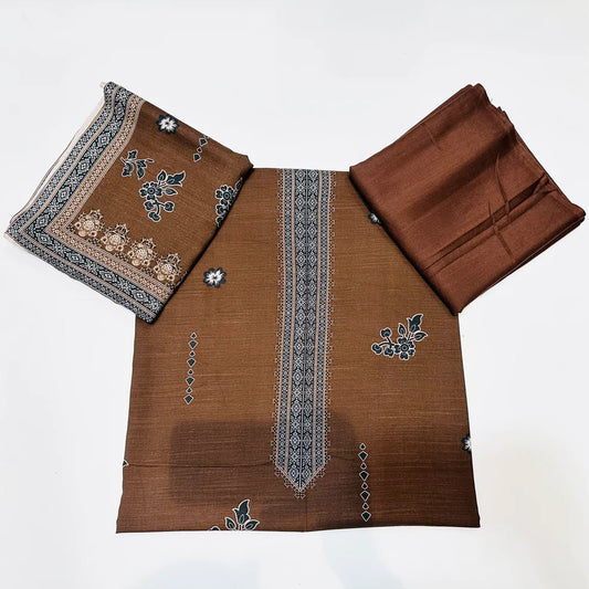 Ladies Dhanak 3 Piece Suit D-01