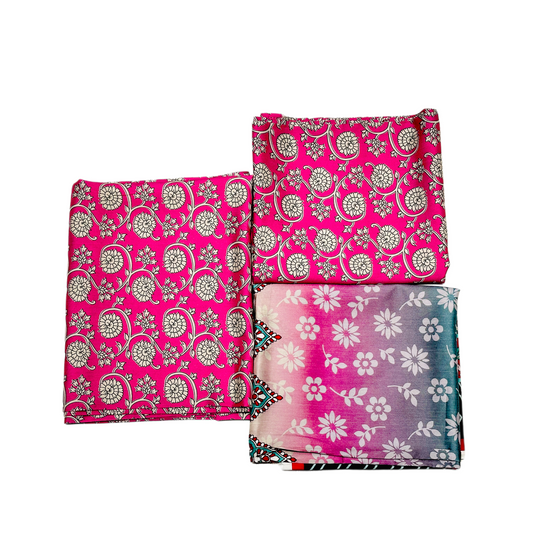 Ladies Viscose 3 Piece Suit V-06