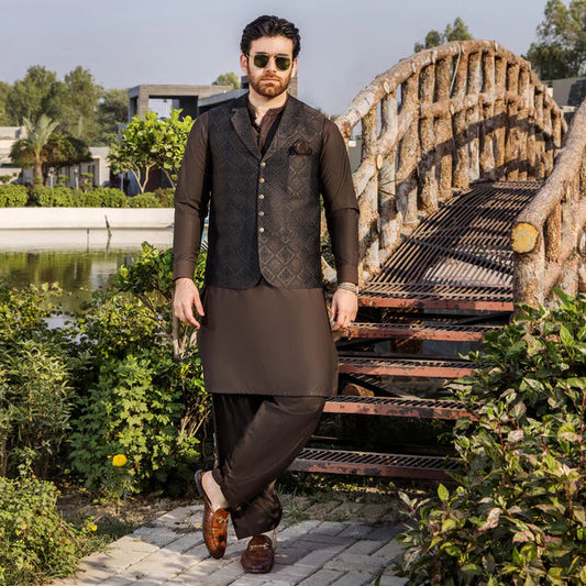 CM-1313 SUIT + WAISTCOAT