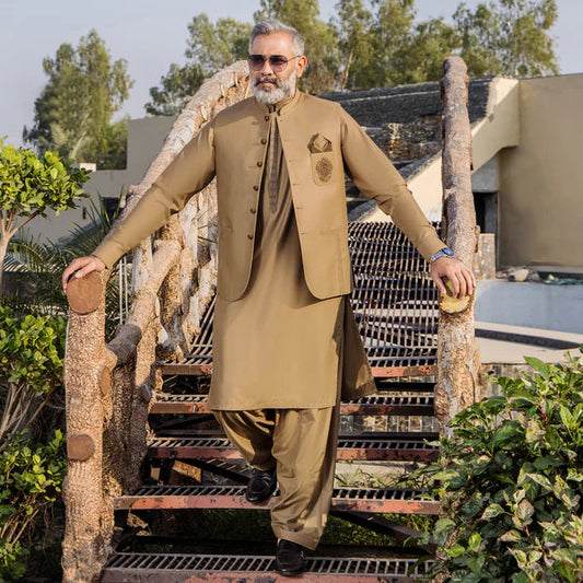 CM-1315 SUIT + WAISTCOAT