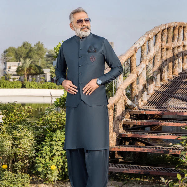 CM-1313 SUIT + WAISTCOAT