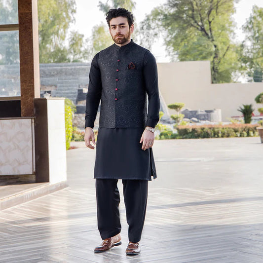 CM-1309 SUIT + WAISTCOAT