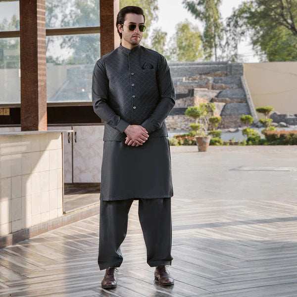 CM-1308 SUIT + WAISTCOAT