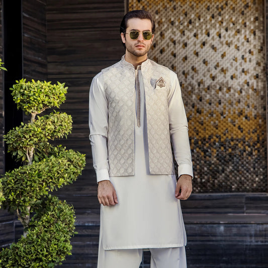 CM-1303 SUIT + WAISTCOAT