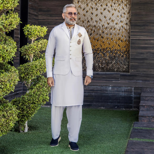 CM-1302 SUIT + WAISTCOAT