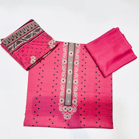 Ladies Dhanak 3 Piece Suit D-02