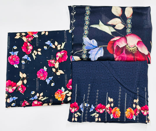 Stone Linen 3 Piece Suit U-24