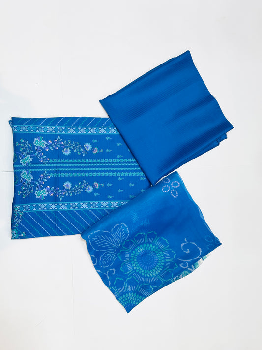 Ladies Viscose 3 Piece Suit V-02