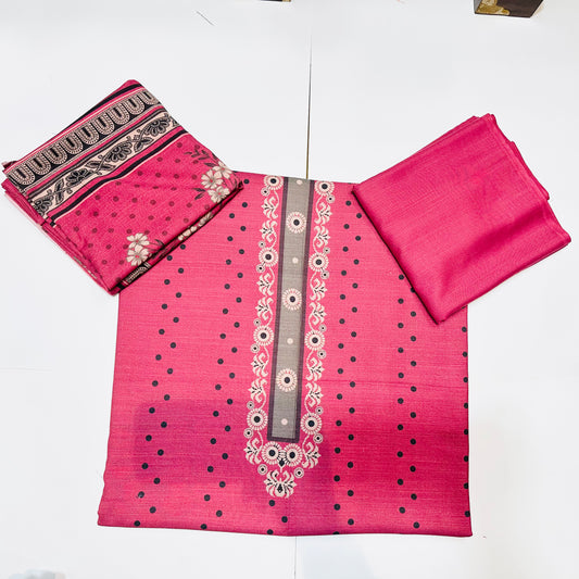 Ladies Dhanak 3 Piece Suit D-02