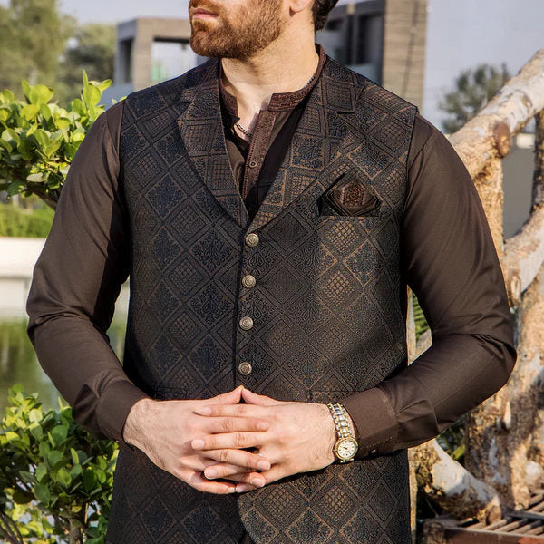 CM-1313 SUIT + WAISTCOAT