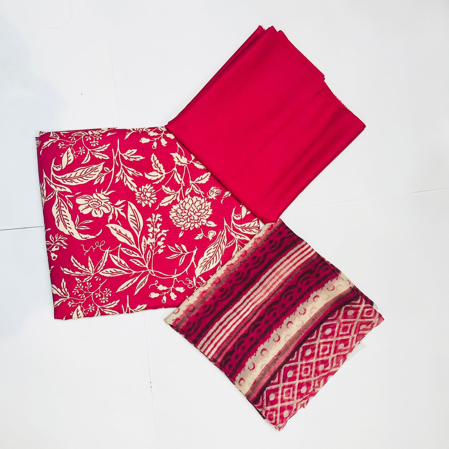 Ladies Viscose 3 Piece Suit V-03