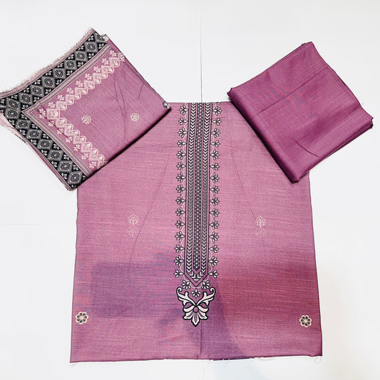 Ladies Dhanak 3 Piece Suit D-03