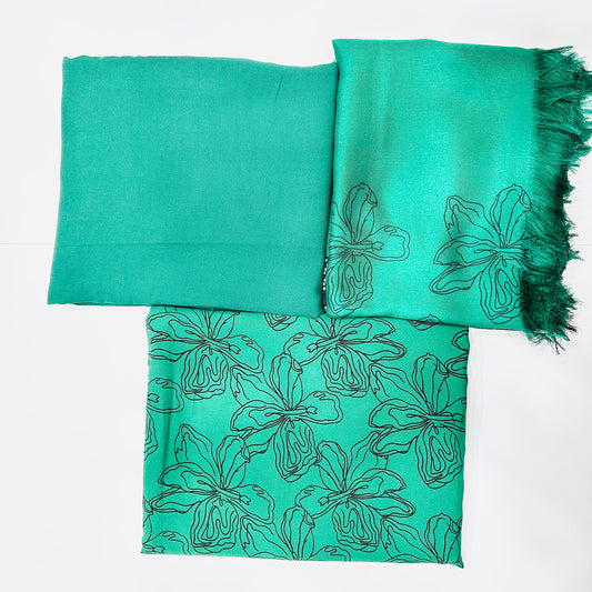 Peshmina Linen 3 Piece Suit P-03