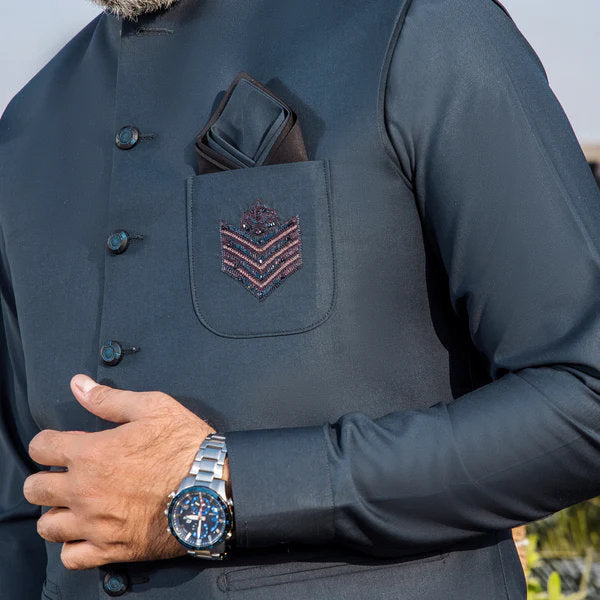 CM-1313 SUIT + WAISTCOAT