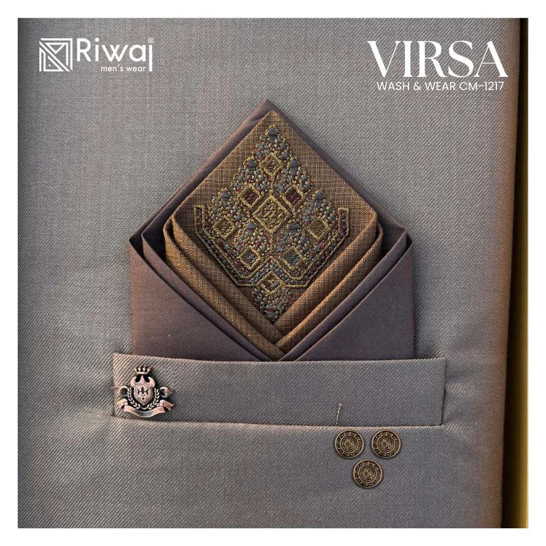 Virsa Plus - Suit And Waistcoat Combination | CM-1320 Shade 7