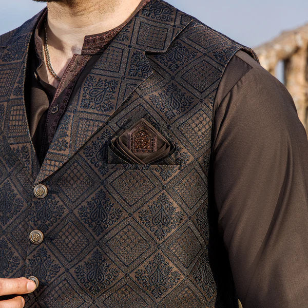 CM-1313 SUIT + WAISTCOAT