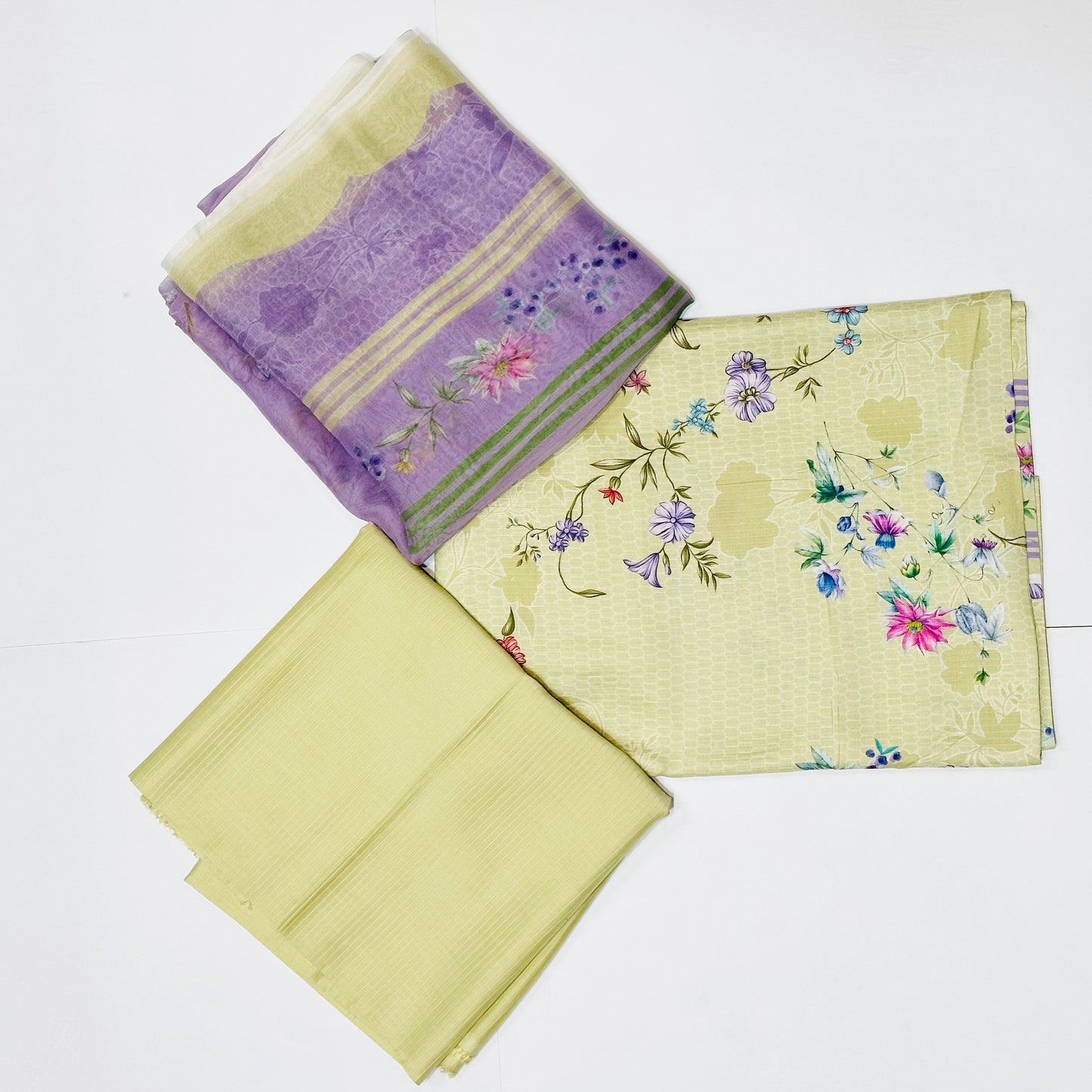 Ladies Viscose 3 Piece Suit V-05