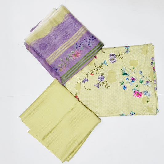 Ladies Viscose 3 Piece Suit V-05