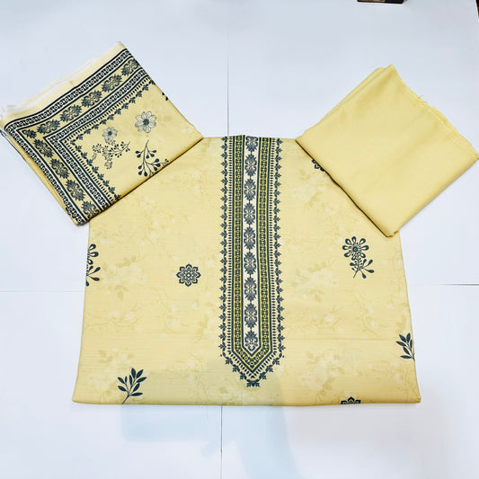 Ladies Dhanak 3 Piece Suit D-05