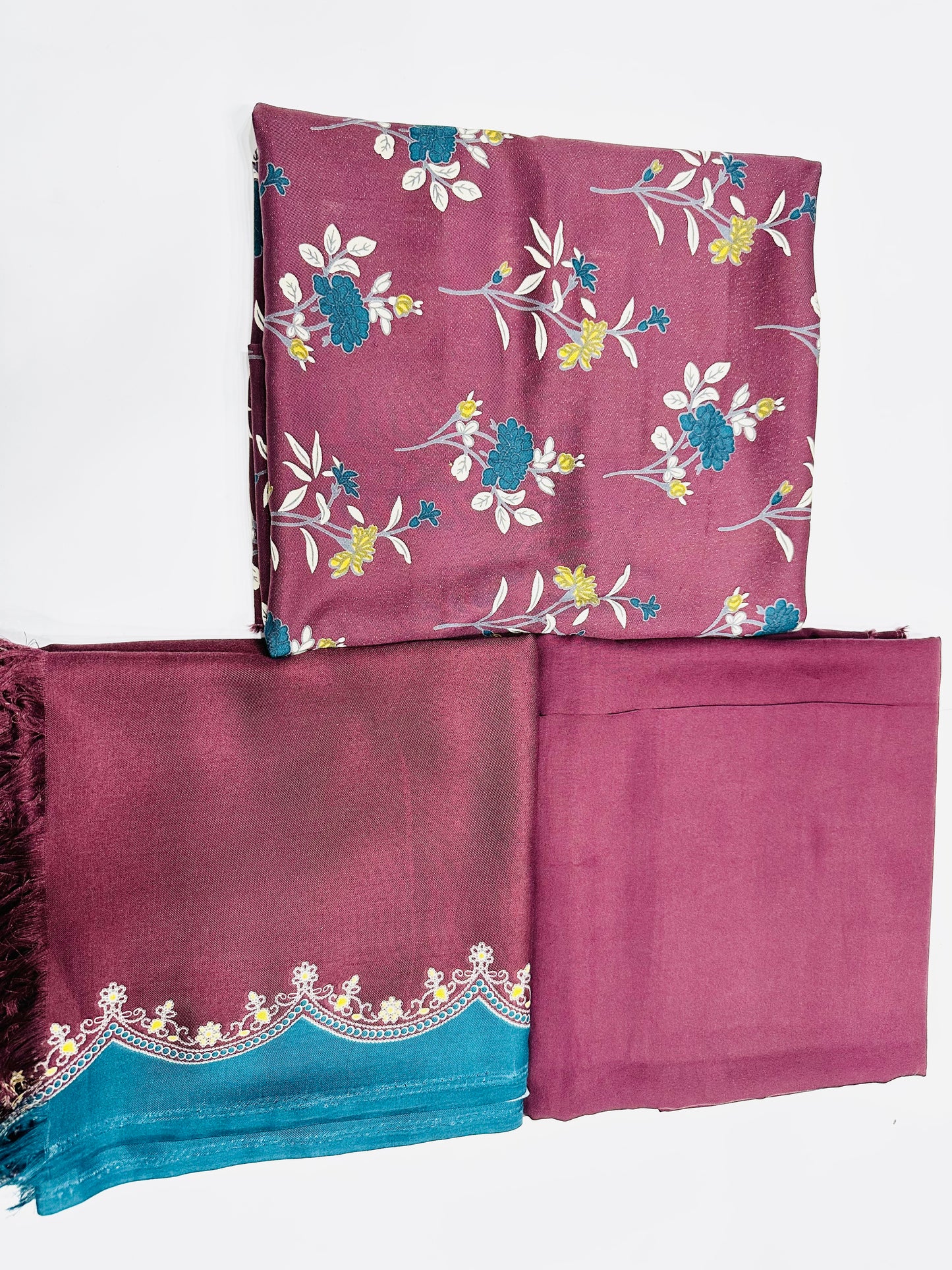 Peshmina Linen 3 Piece Suit P-05