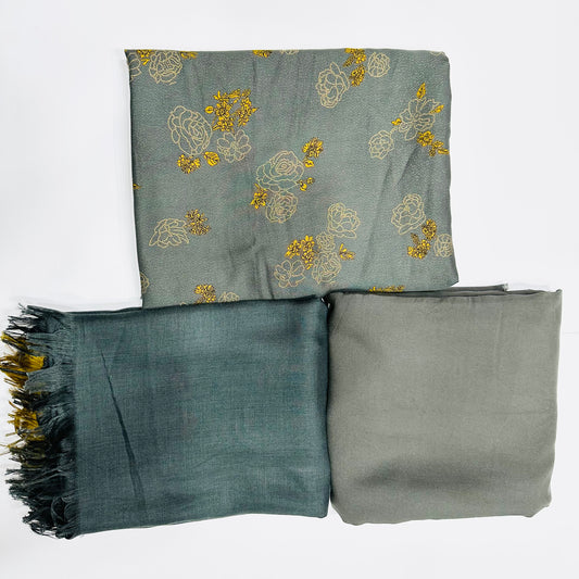 Peshmina Linen 3 Piece Suit P-08